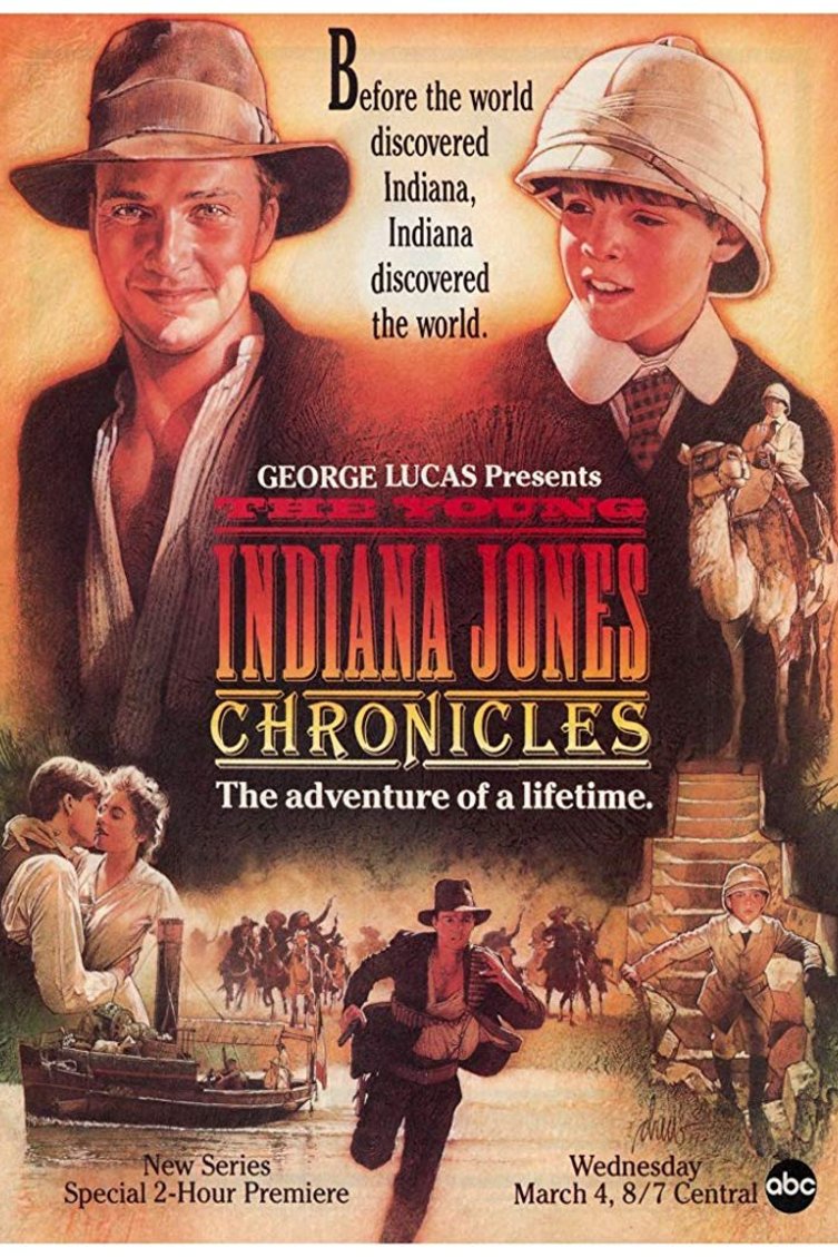 L'affiche du film The Young Indiana Jones Chronicles