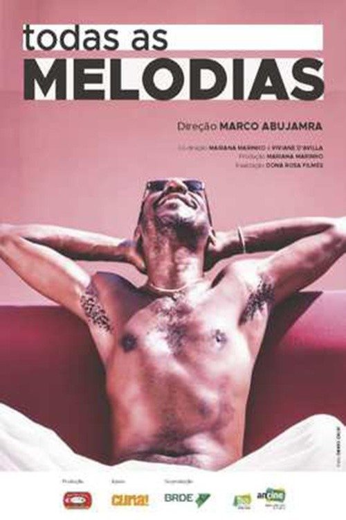 L'affiche originale du film Luiz Melodia: Les mélodies de sa vie en portugais