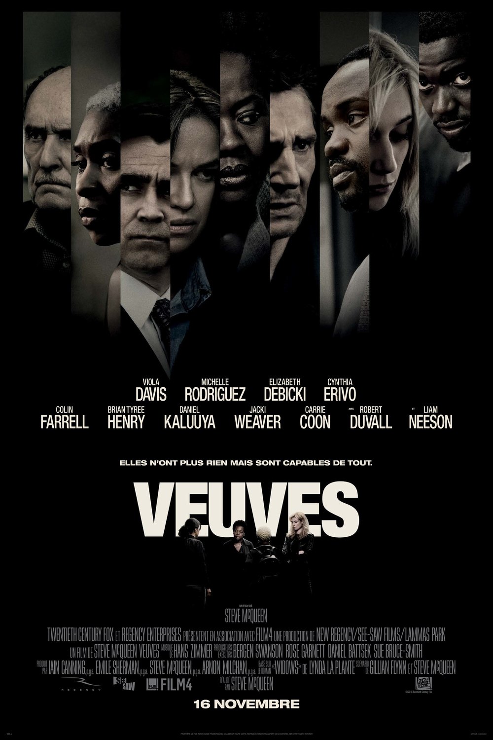 L'affiche du film Veuves