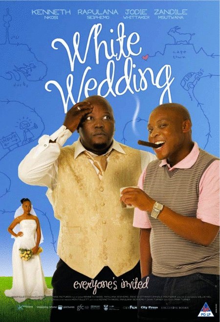 L'affiche du film White Wedding