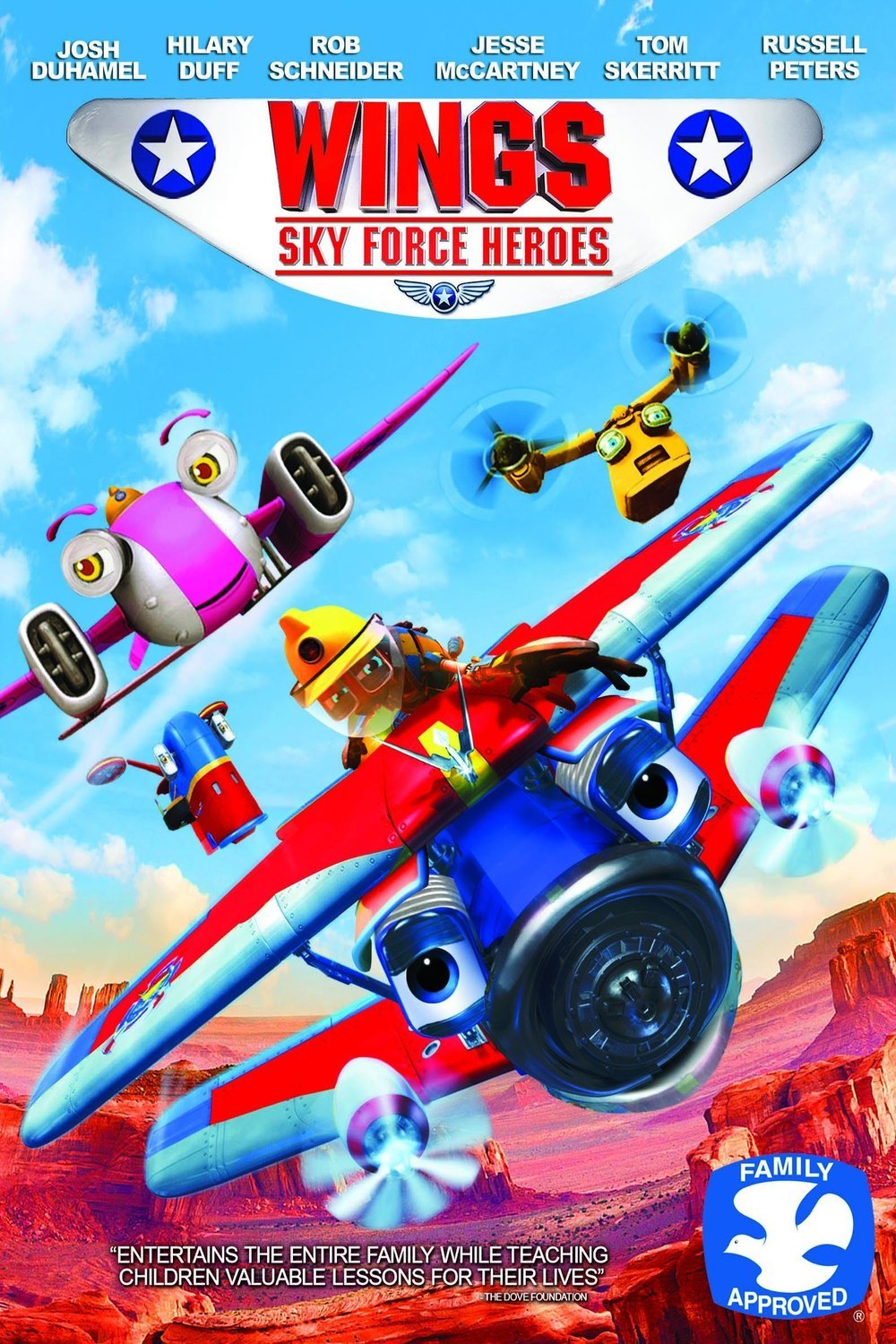 L'affiche du film Wings: Sky Force Heroes