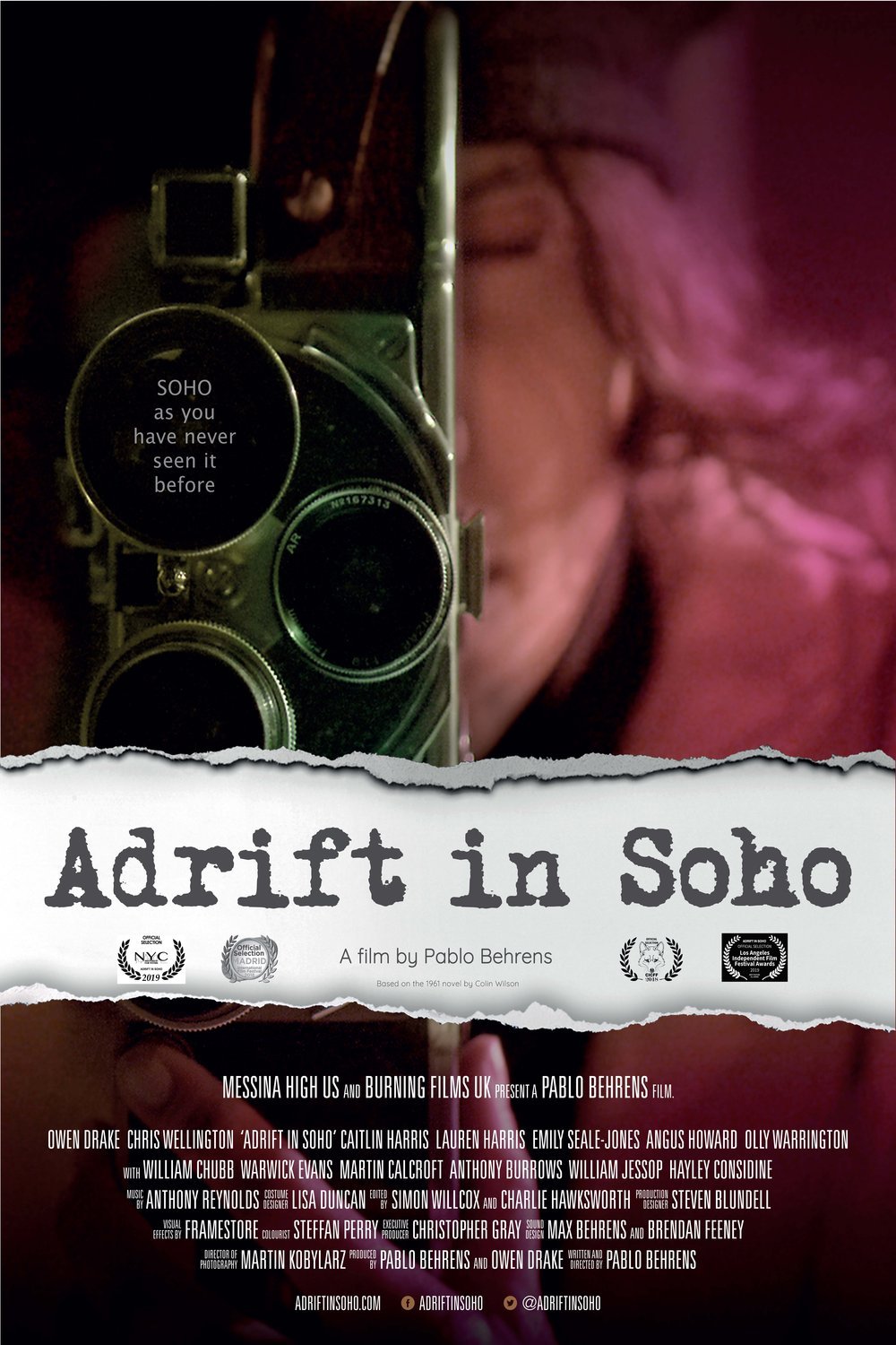 L'affiche du film Adrift in Soho