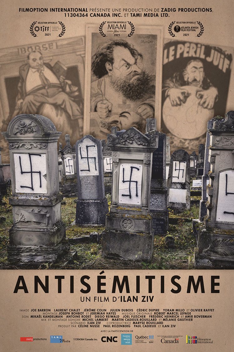 L'affiche du film Antisémitismes