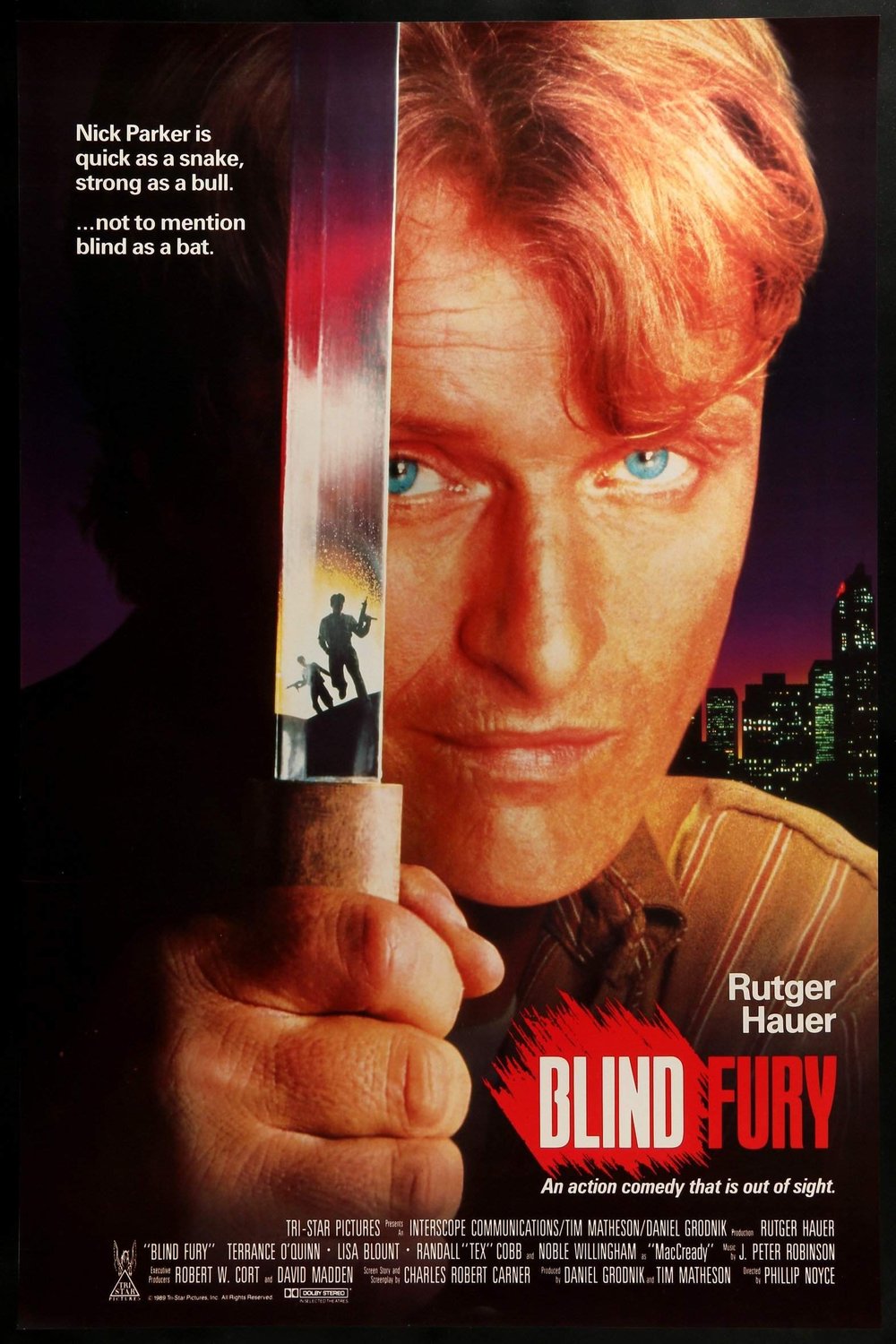 L'affiche du film Blind Fury