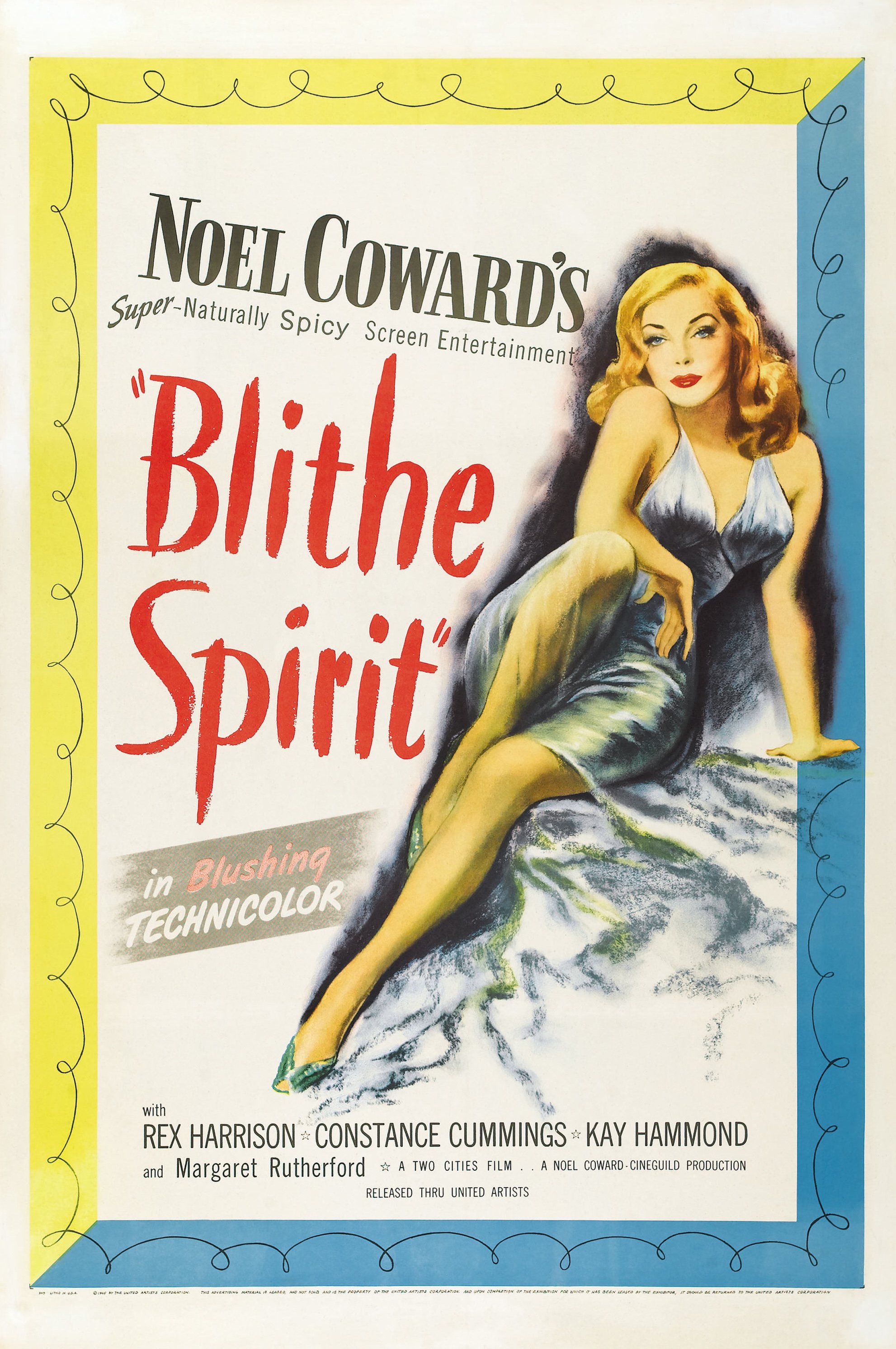 L'affiche du film Blithe Spirit