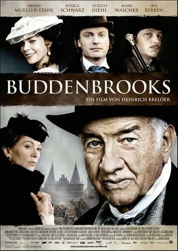 German poster of the movie Buddenbrooks