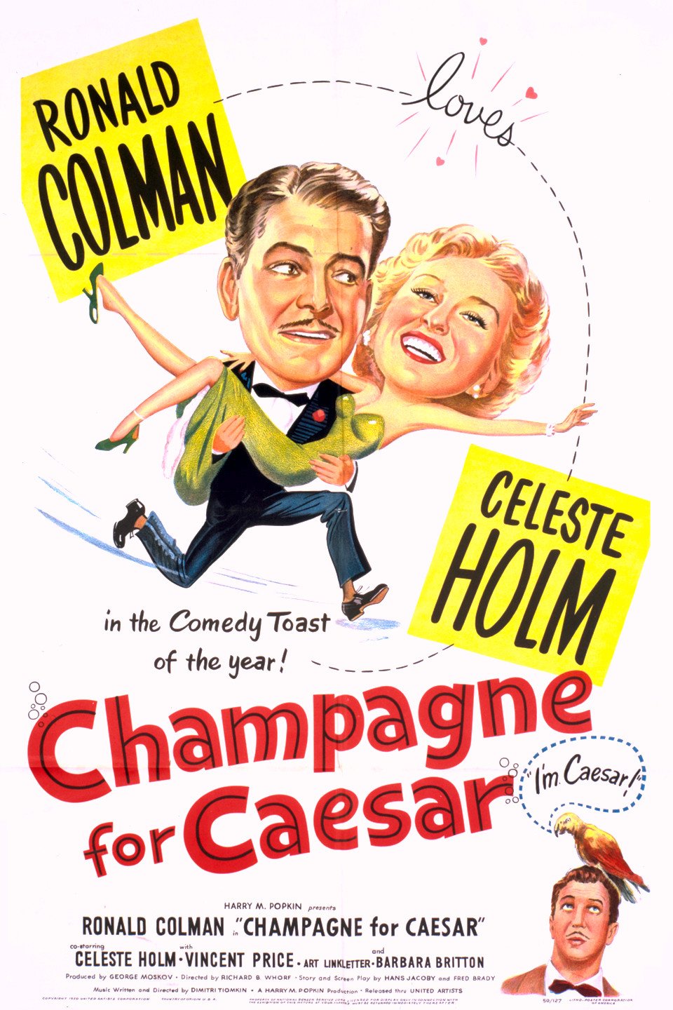 L'affiche du film Champagne for Caesar