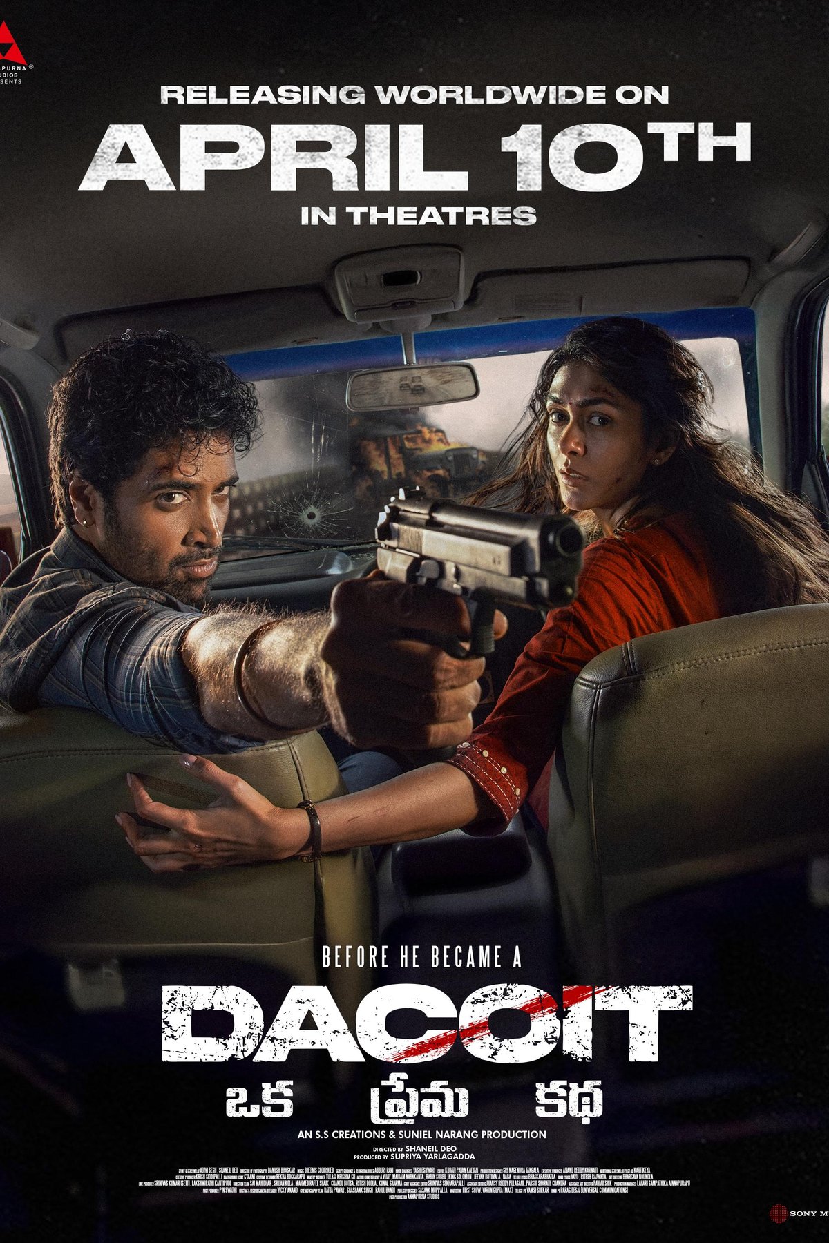 Poster of the movie Dacoit: A Love Story [2026]