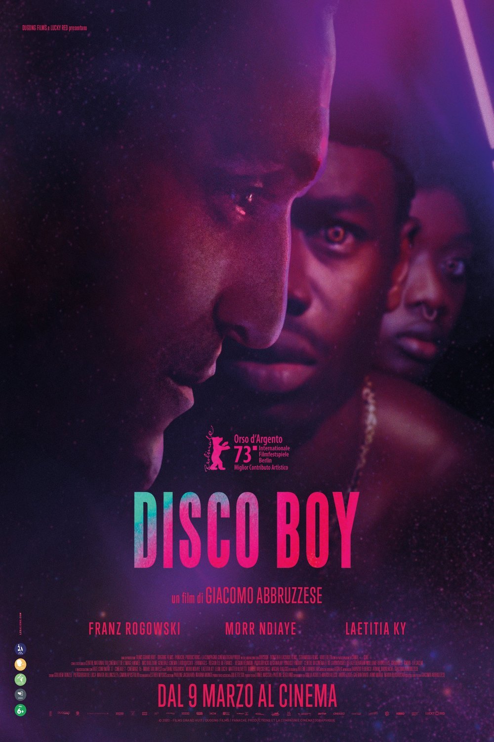 L'affiche du film Disco Boy