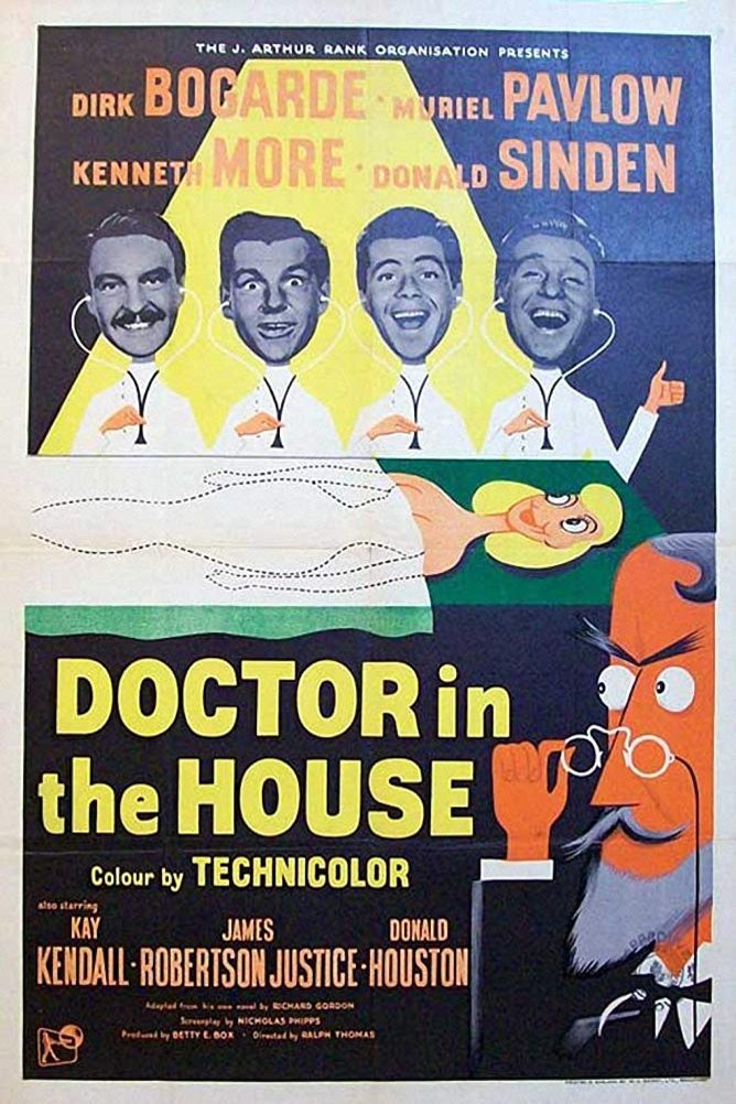 L'affiche du film Doctor in the House