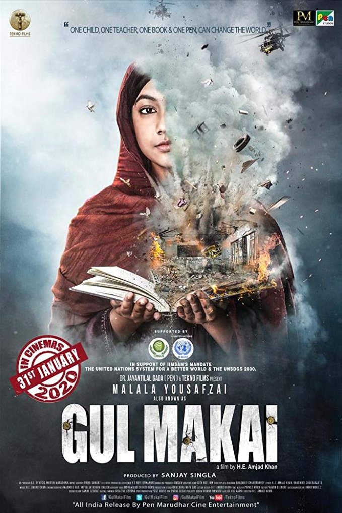 L'affiche originale du film Gul Makai en Hindi