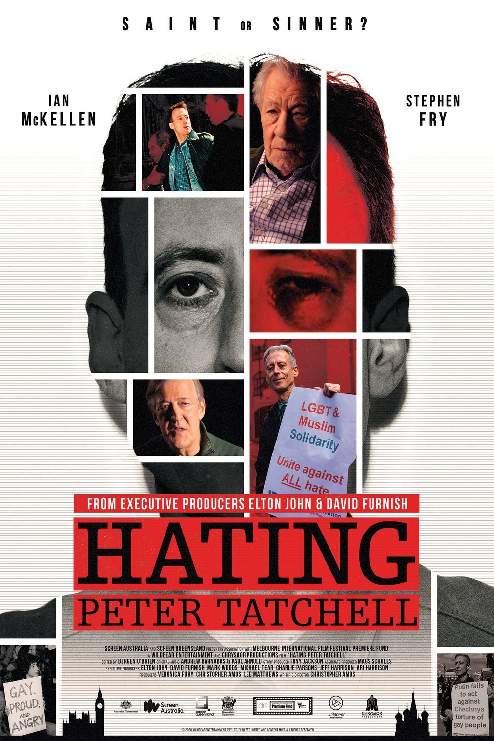 L'affiche du film Hating Peter Tatchell