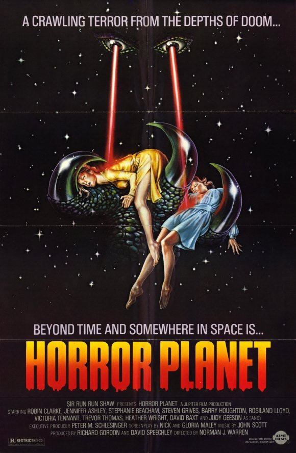 L'affiche du film Horror Planet