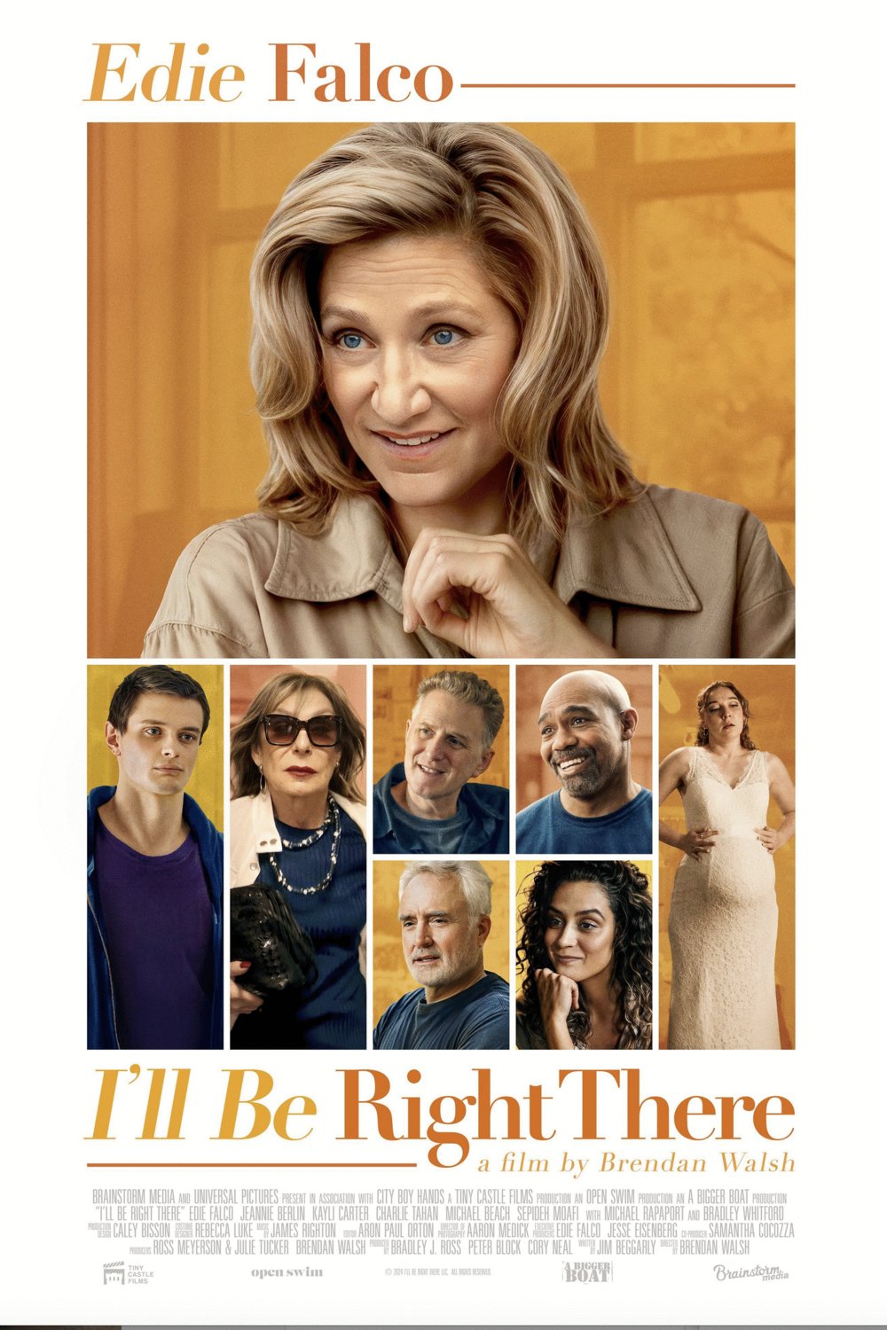 L'affiche du film I'll Be Right There