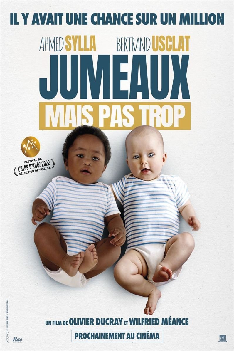 L'affiche du film Jumeaux mais pas trop