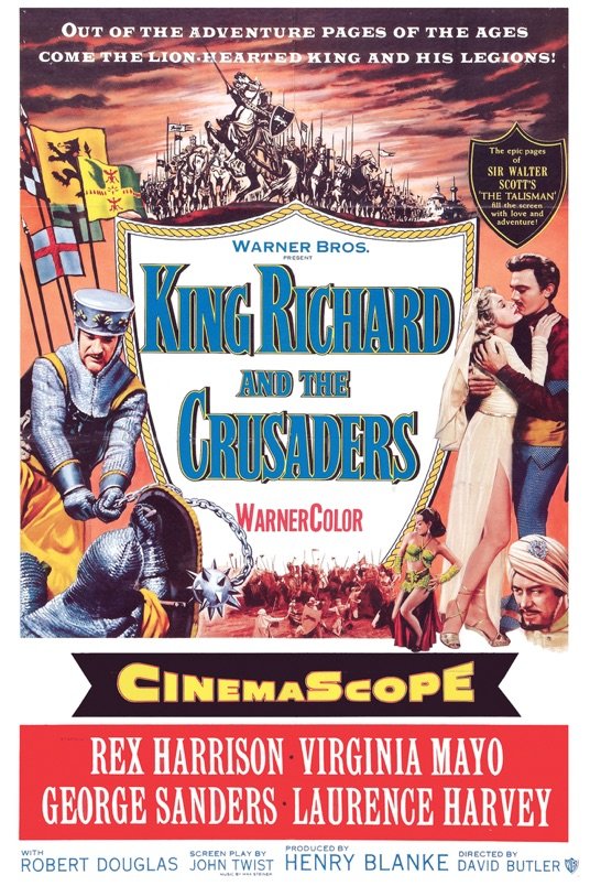 L'affiche du film King Richard and the Crusaders