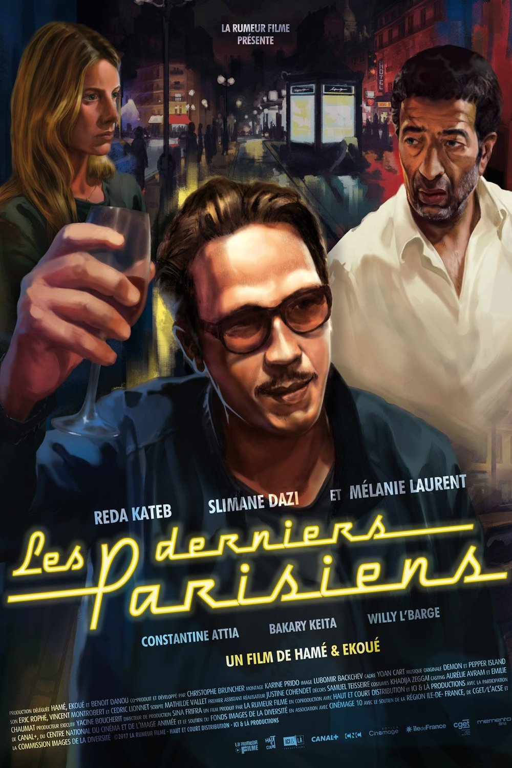 L'affiche du film Les Derniers Parisiens