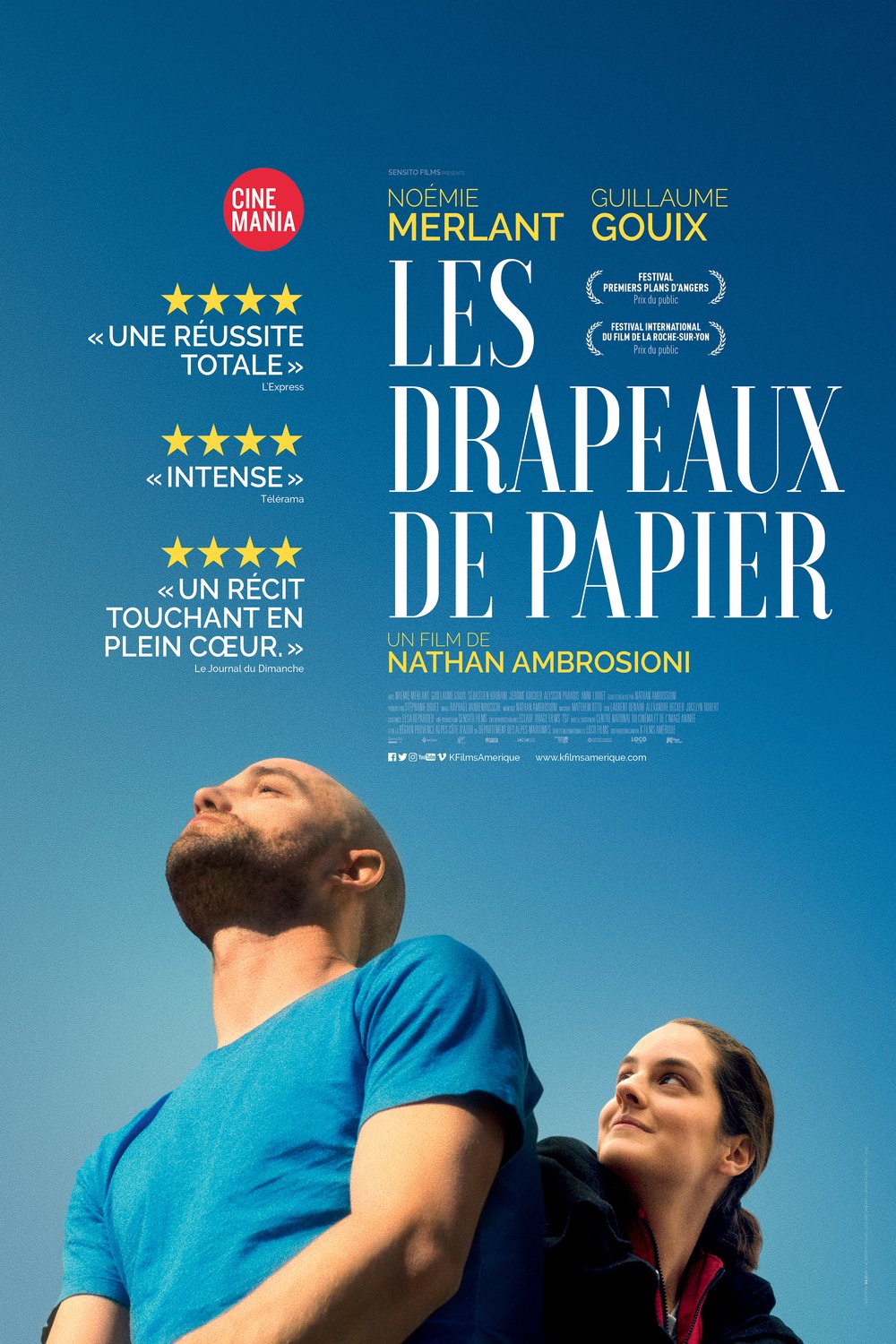 L'affiche du film Les Drapeaux de papier