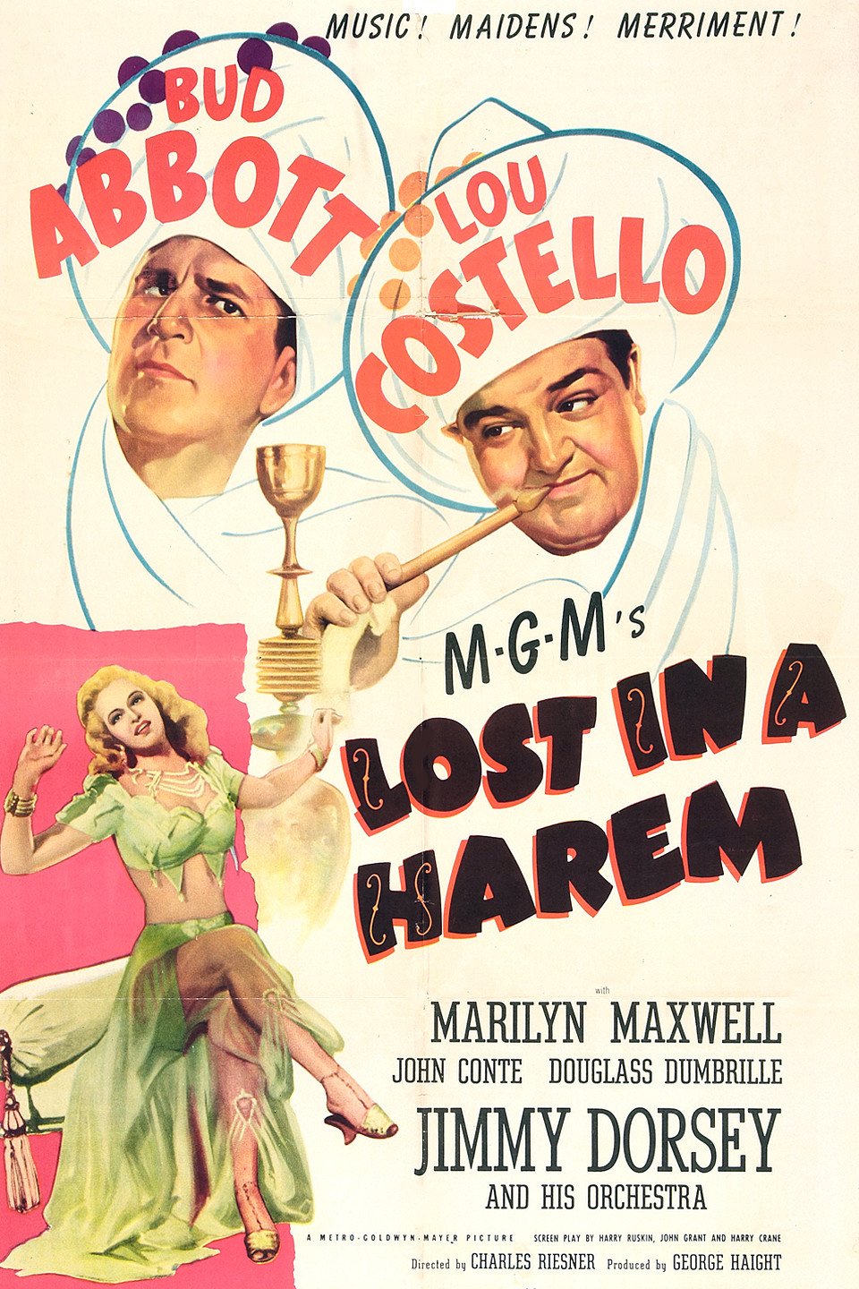 Poster of the movie Lost in a Harem [1944]