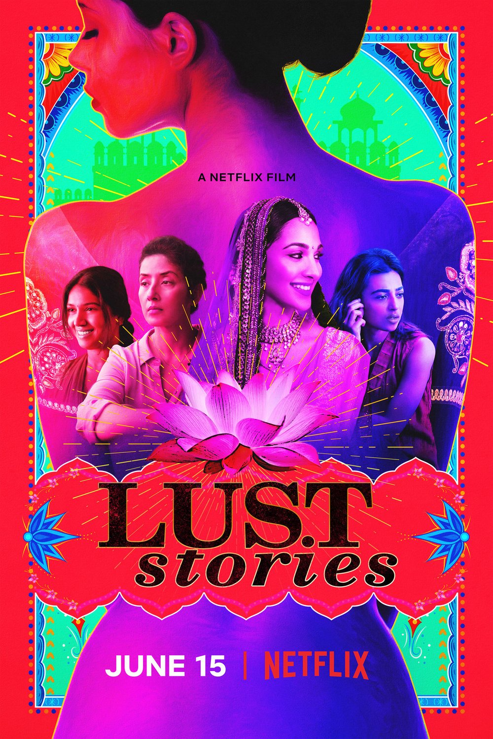 L'affiche originale du film Lust Stories en Hindi