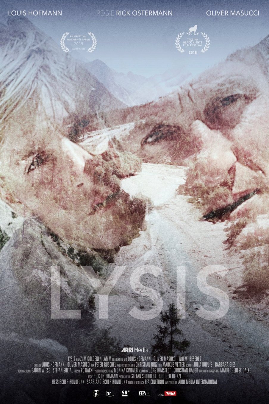 L'affiche originale du film Lysis en allemand