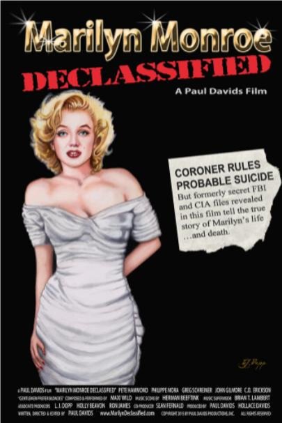 L'affiche du film Marilyn Monroe Declassified
