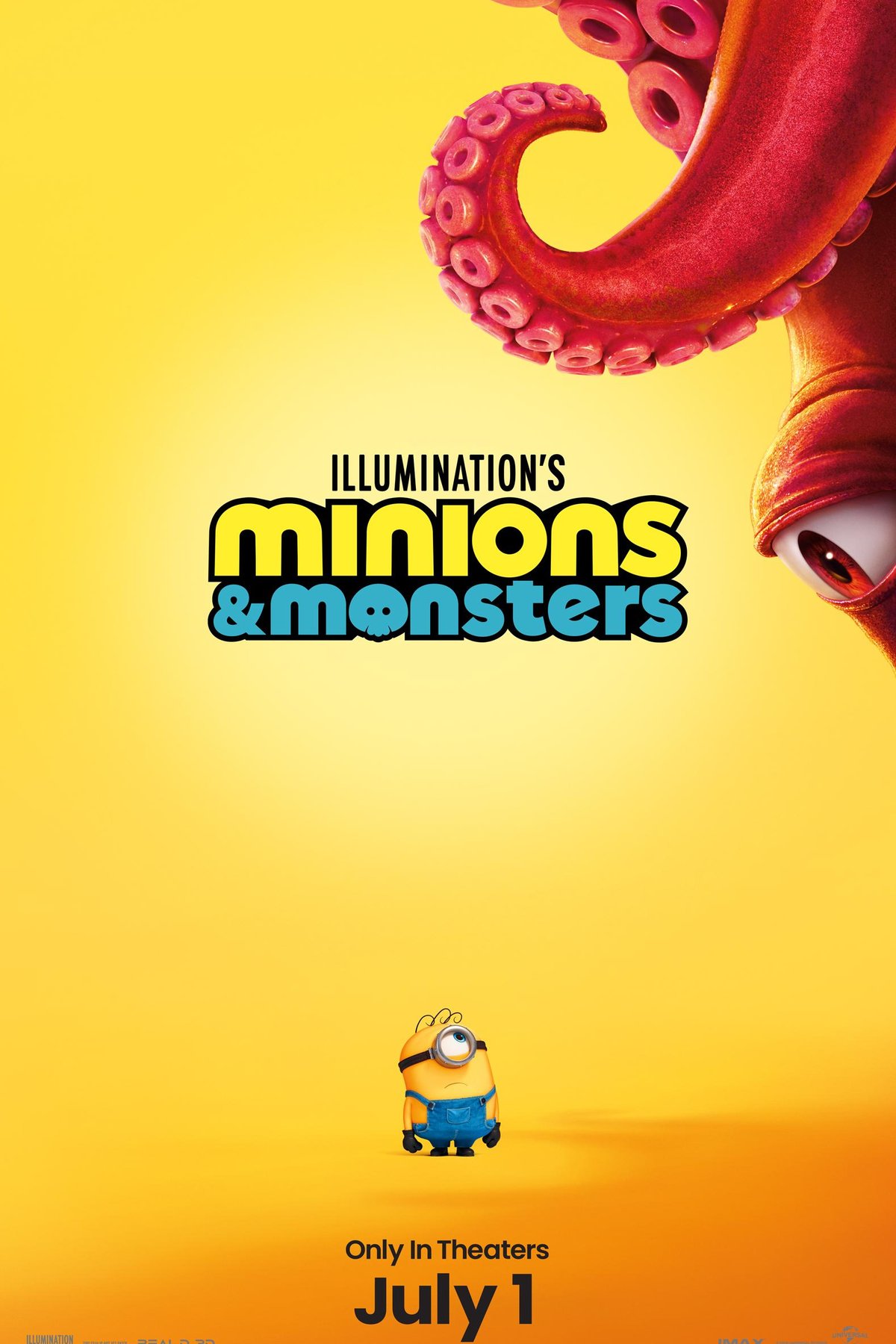 L'affiche du film Les Minions et les Monstres