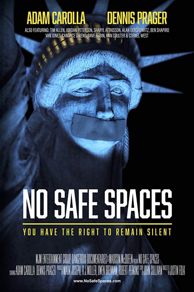 L'affiche du film No Safe Spaces