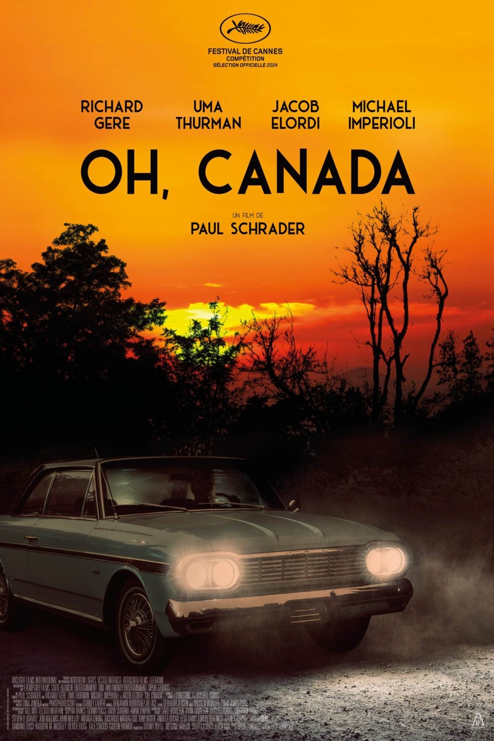 L'affiche du film Oh, Canada