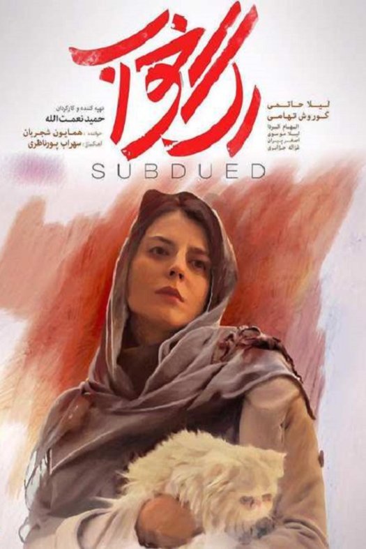 L'affiche originale du film Rag-e Khab en Persan