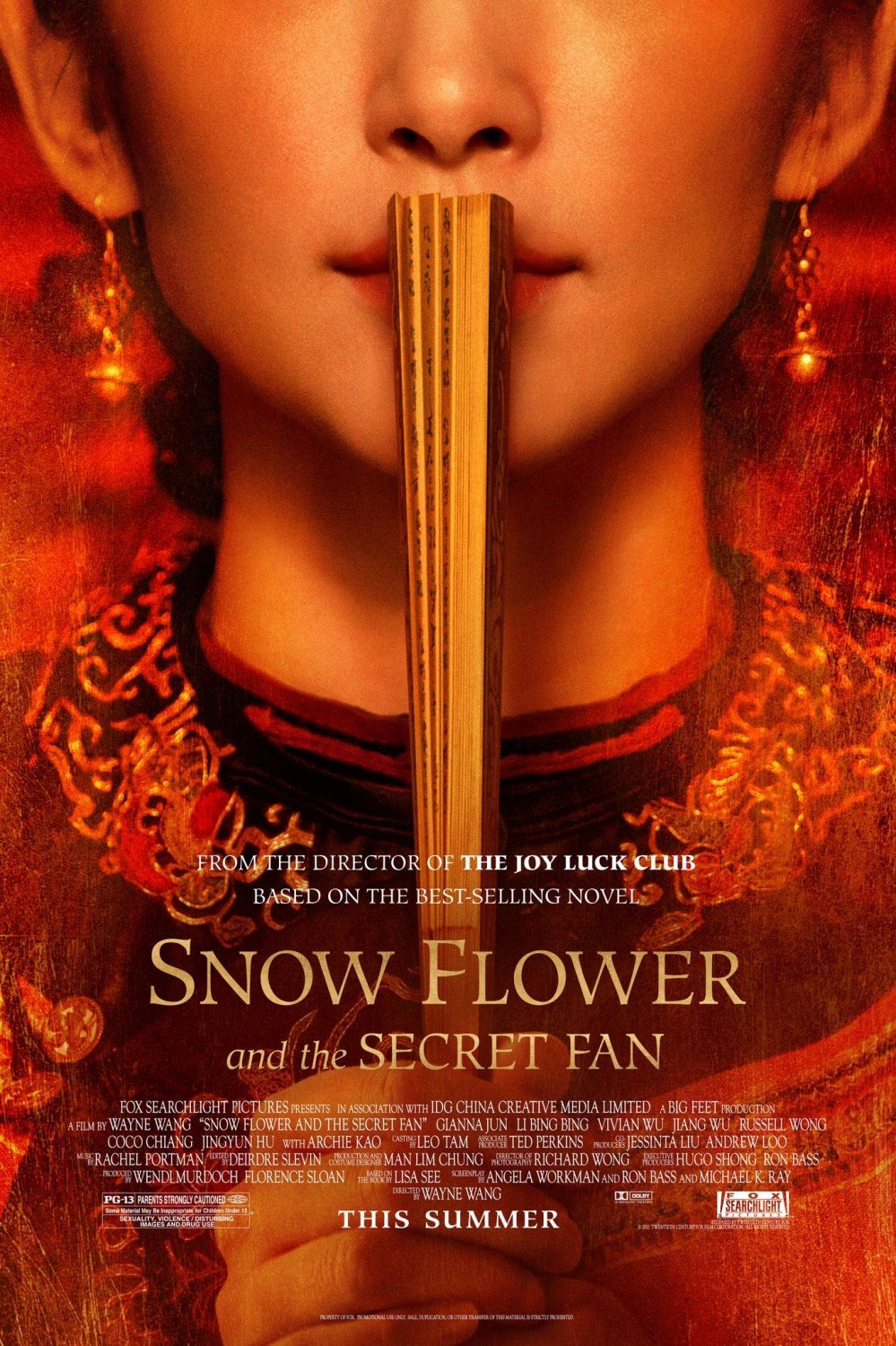 L'affiche du film Fleur de neige et l'éventail secret