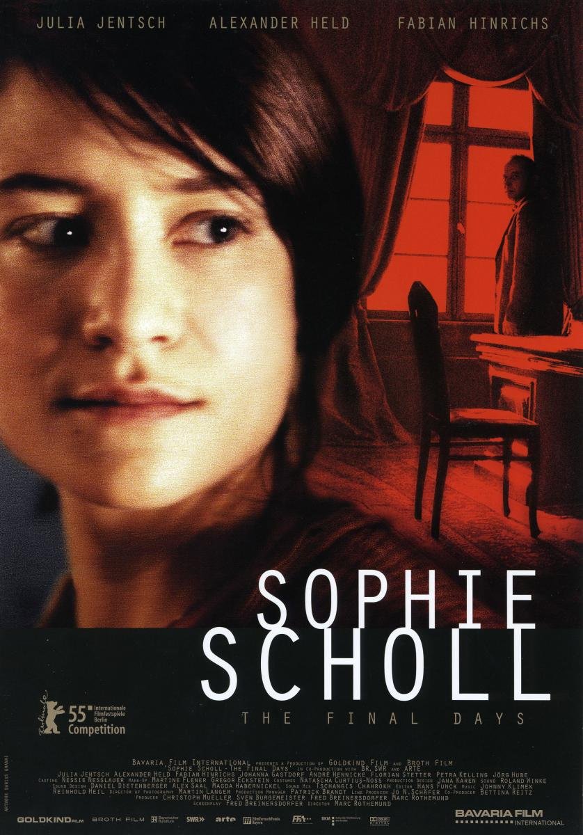 L'affiche du film Sophie Scholl: The Final Days