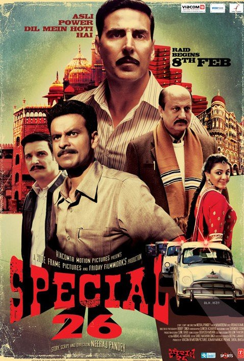 L'affiche originale du film Special 26 en Hindi