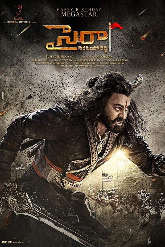 L'affiche du film Sye Raa Narasimha Reddy