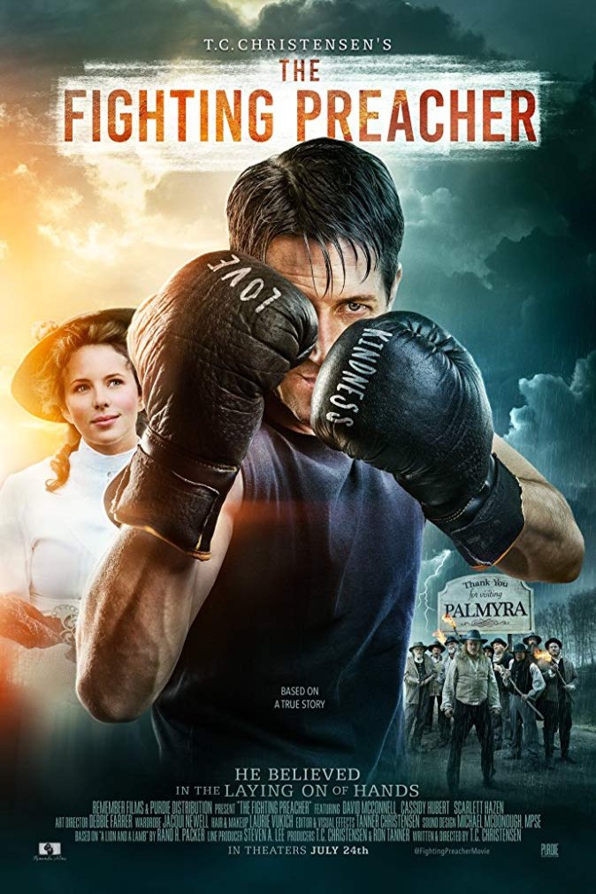 L'affiche du film The Fighting Preacher [2019]