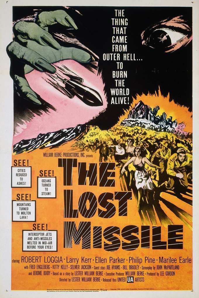 L'affiche du film The Lost Missile