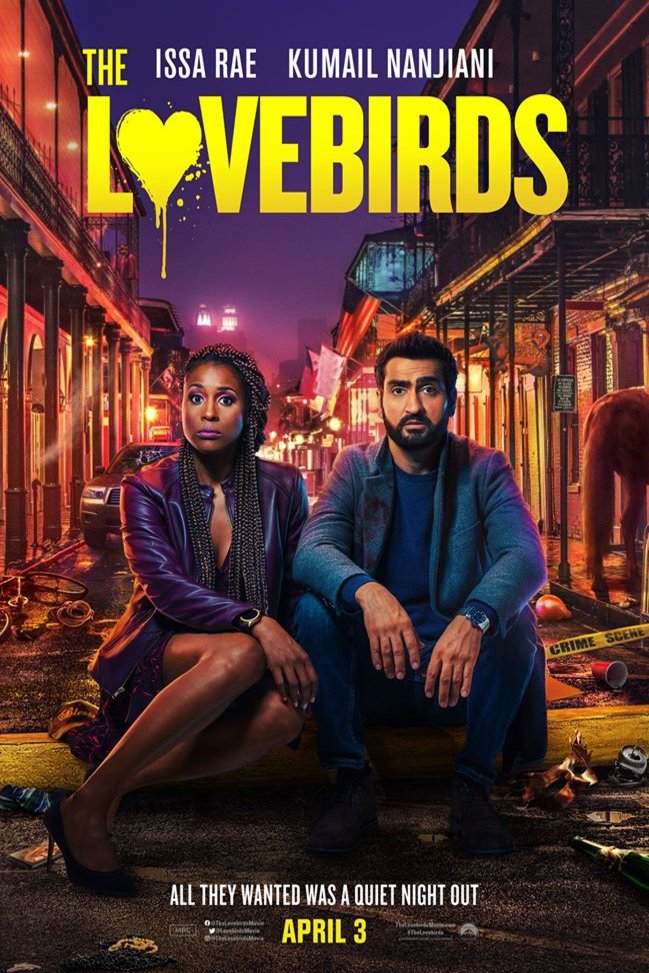 L'affiche du film The Lovebirds [2020]
