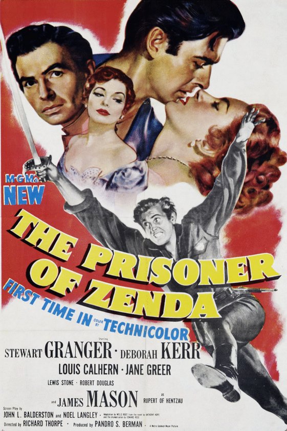 L'affiche du film The Prisoner of Zenda