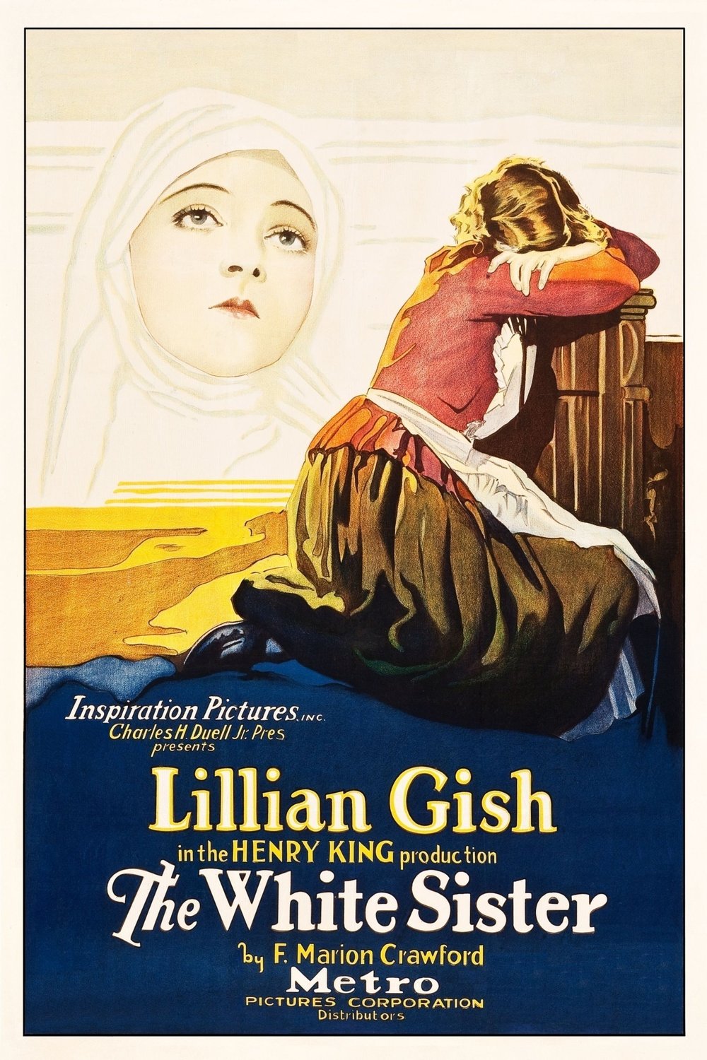L'affiche du film The White Sister