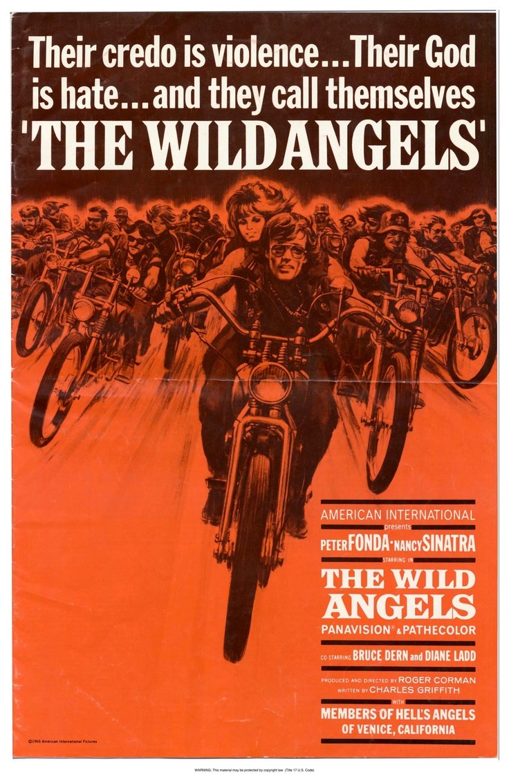 L'affiche du film The Wild Angels