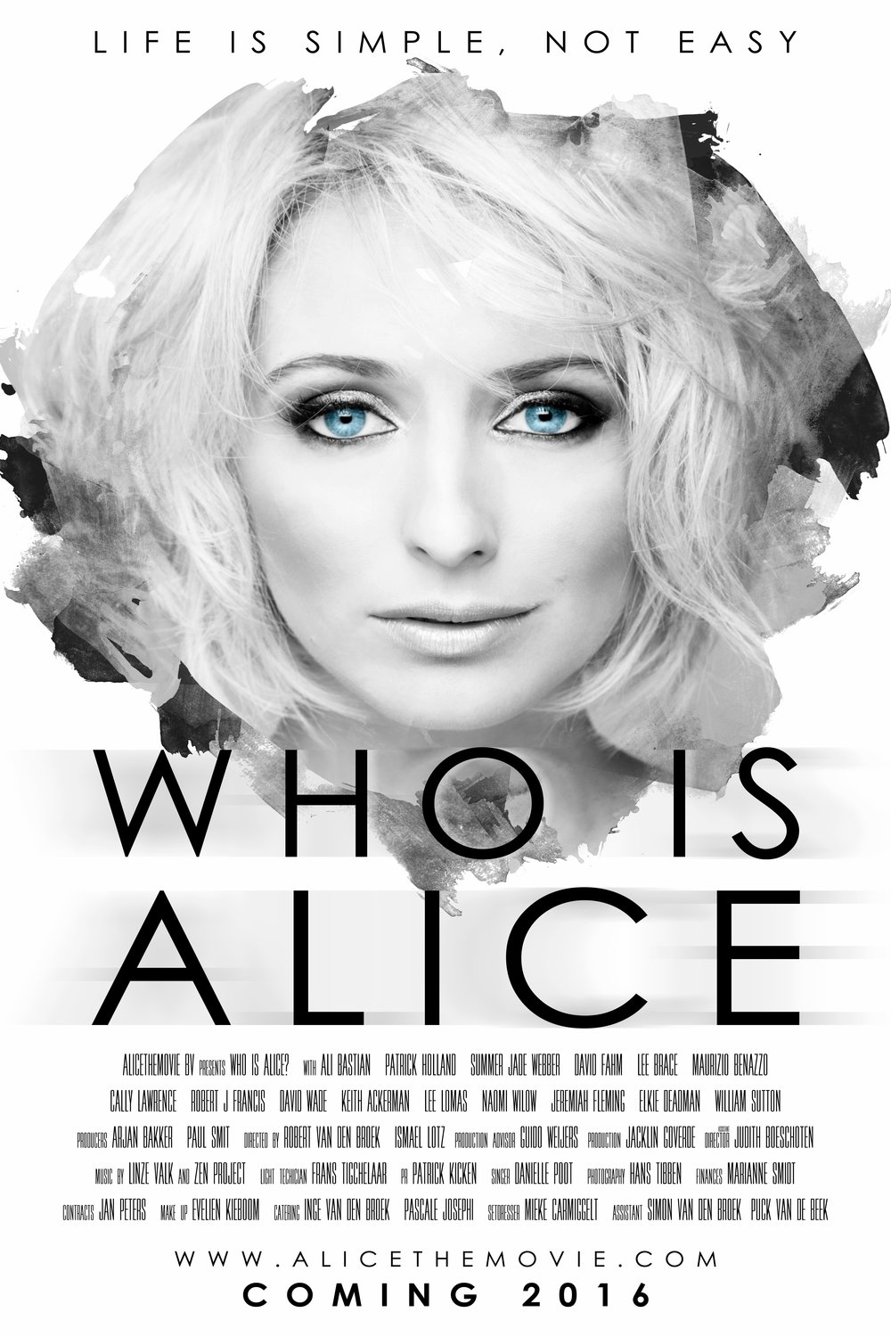L'affiche du film Who Is Alice