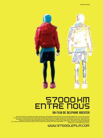 L'affiche du film 57000 km entre nous