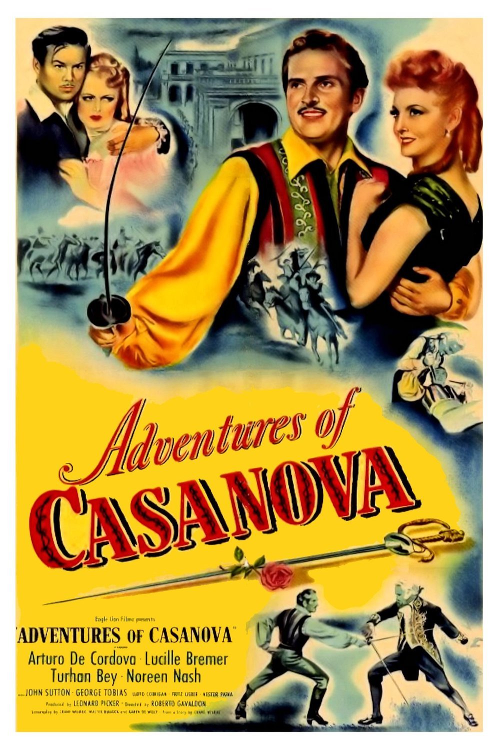 Poster of the movie Adventures of Casanova [1948]
