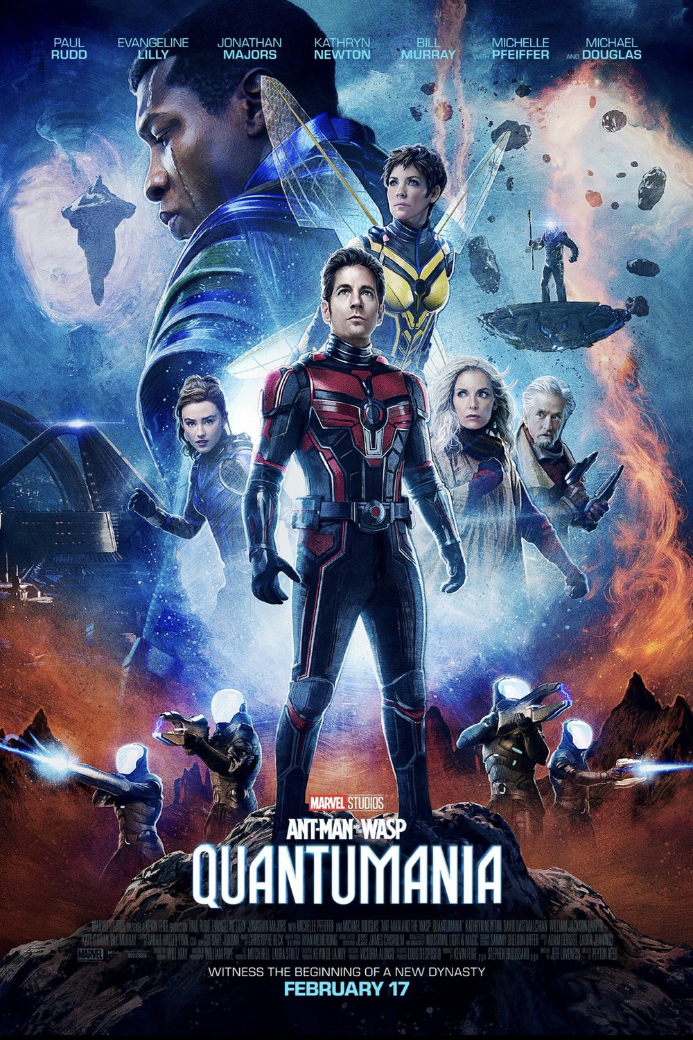 L'affiche du film Ant-Man and the Wasp: Quantumania