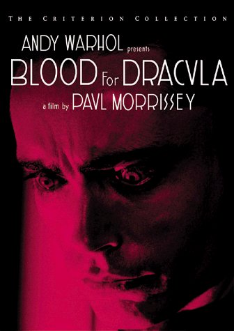 L'affiche du film Blood For Dracula