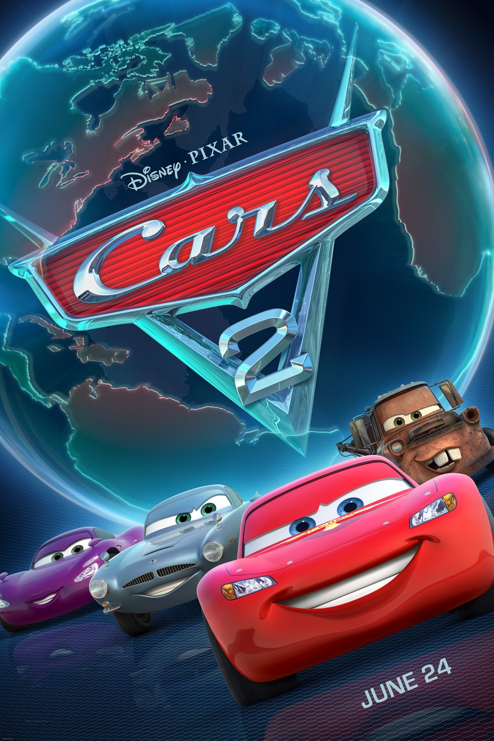 Poster of the movie Cars 2