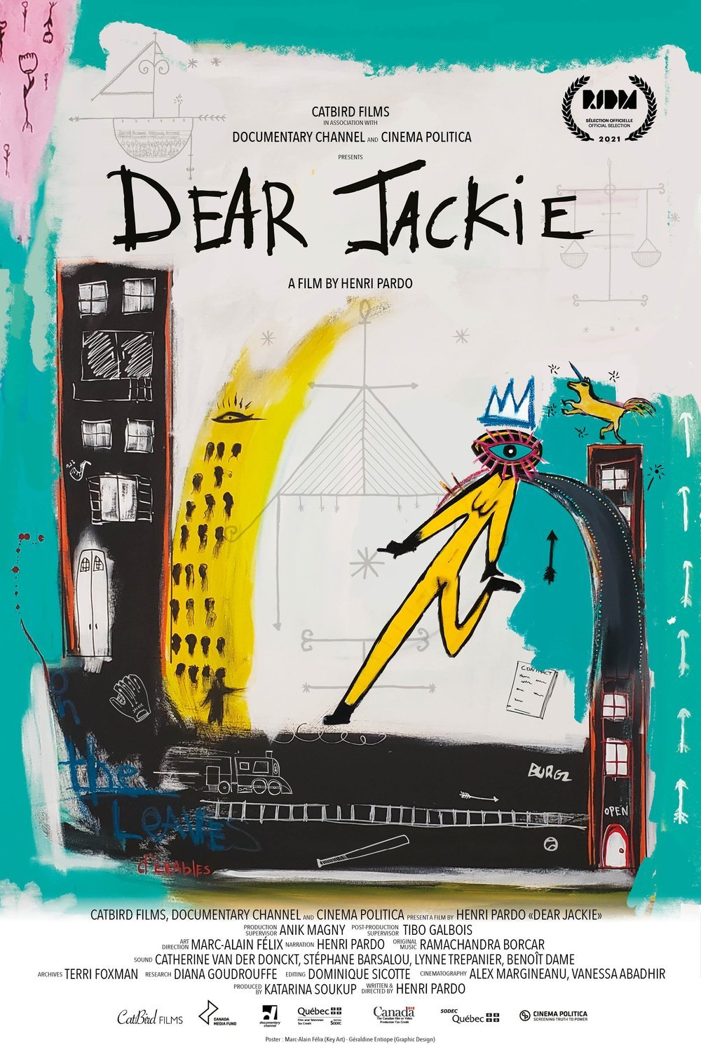 L'affiche du film Dear Jackie