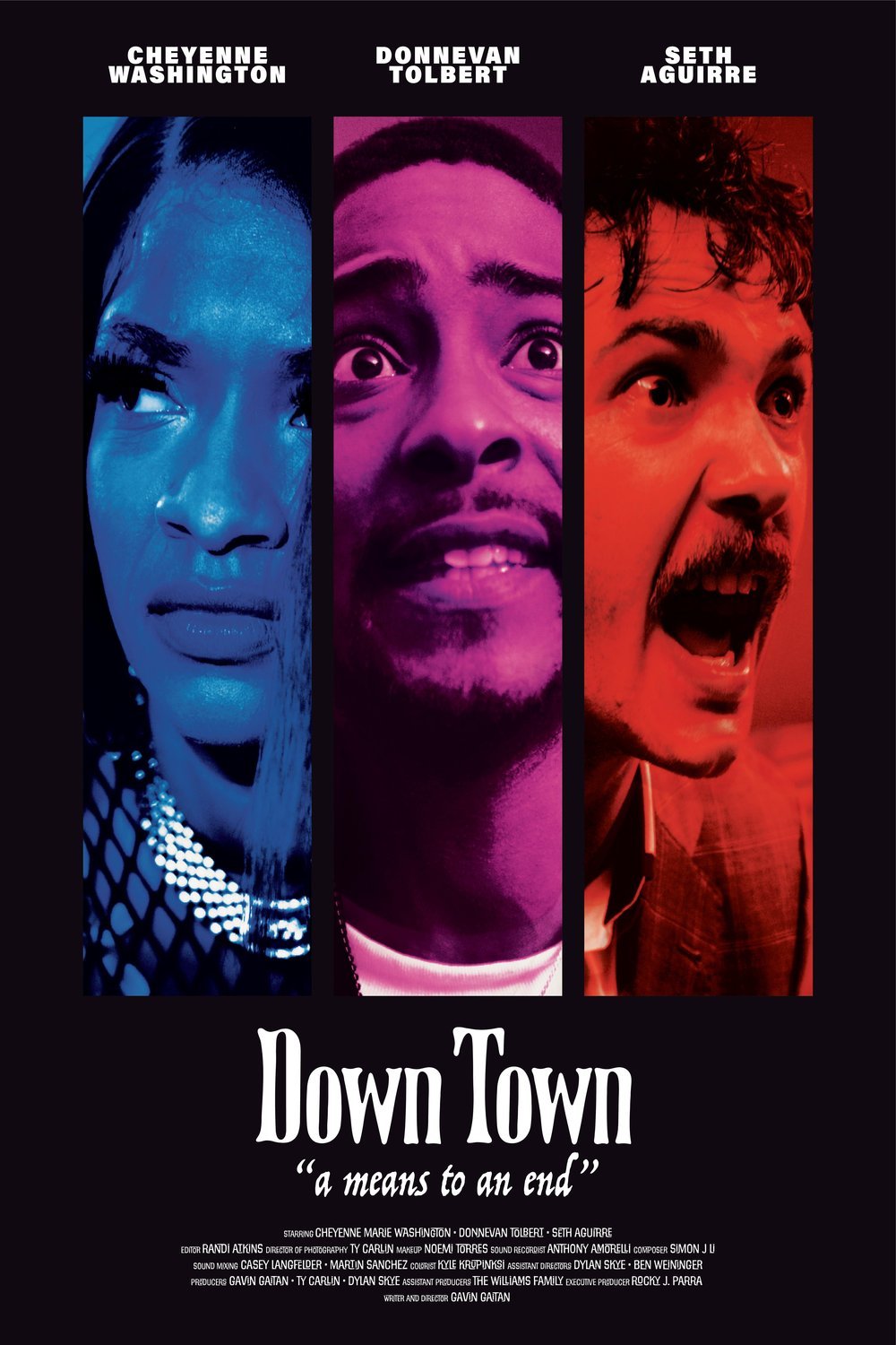 L'affiche du film Down Town [2024]