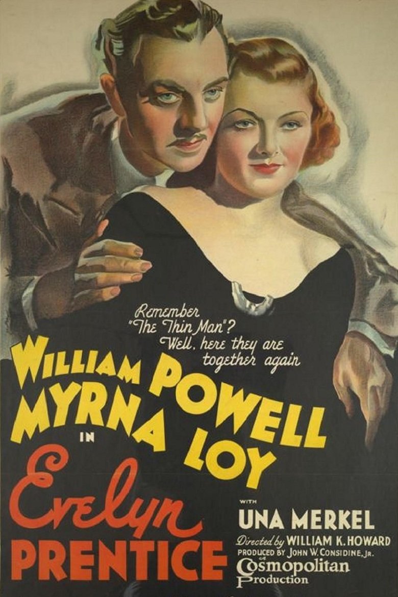L'affiche du film Evelyn Prentice