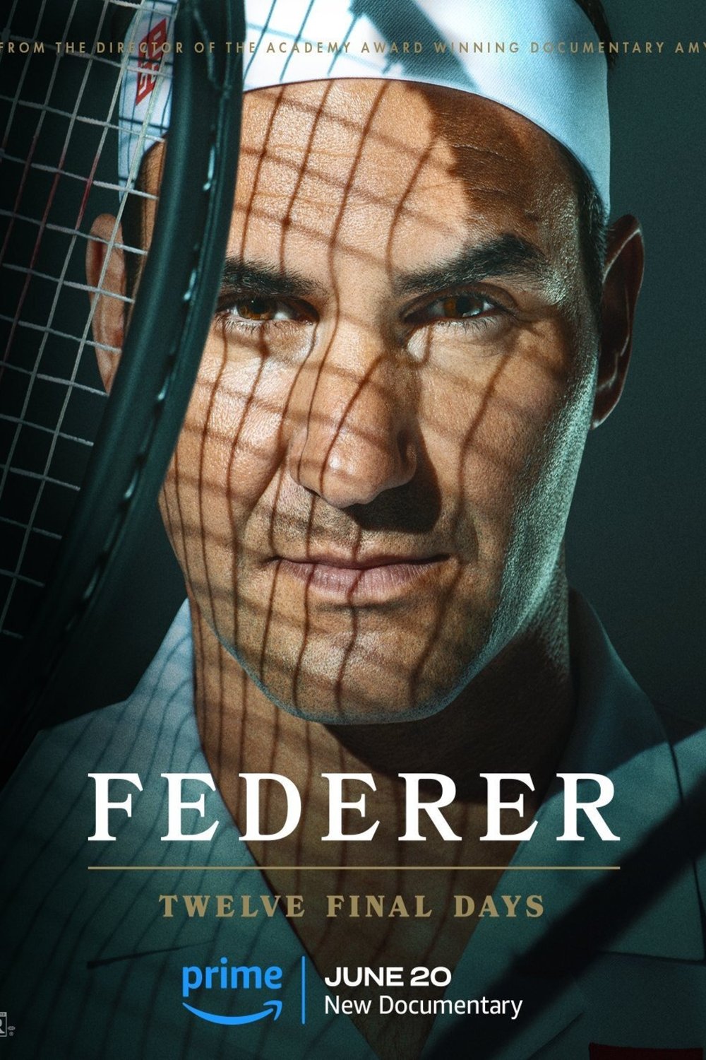 L'affiche du film Federer: Twelve Final Days [2024]